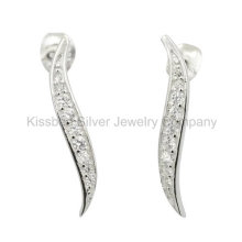 Fashion 925 Silver Jewelry, Stud Earrings (KE3081)